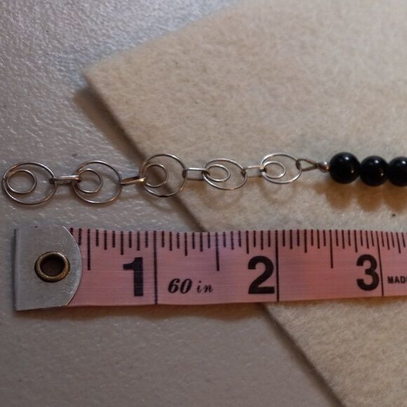 Vintage Lamp Work Necklace - Picture 6 of 11